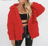 Trendy Faux Shearling Jacket for Cozy Style-1