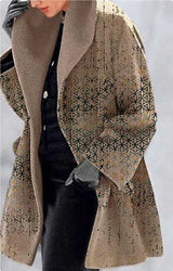 Retro Wool Lapel Jacket