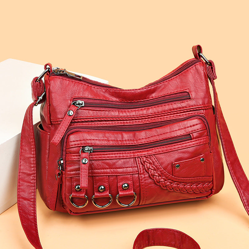 Casual Soft Leather Bag for Women