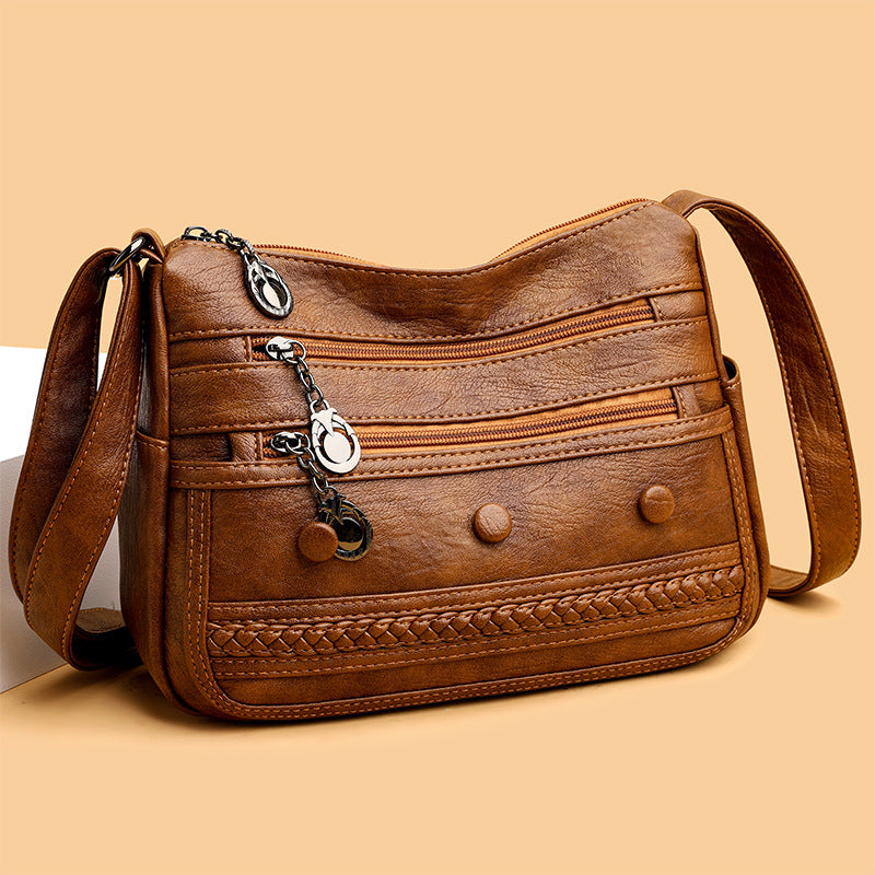 Simple All-Match Shoulder Bag for Moms