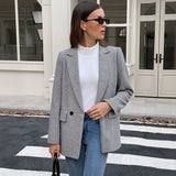 Timeless Houndstooth Suit Jacket