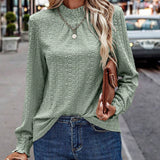 Textured Eyelet Blouse