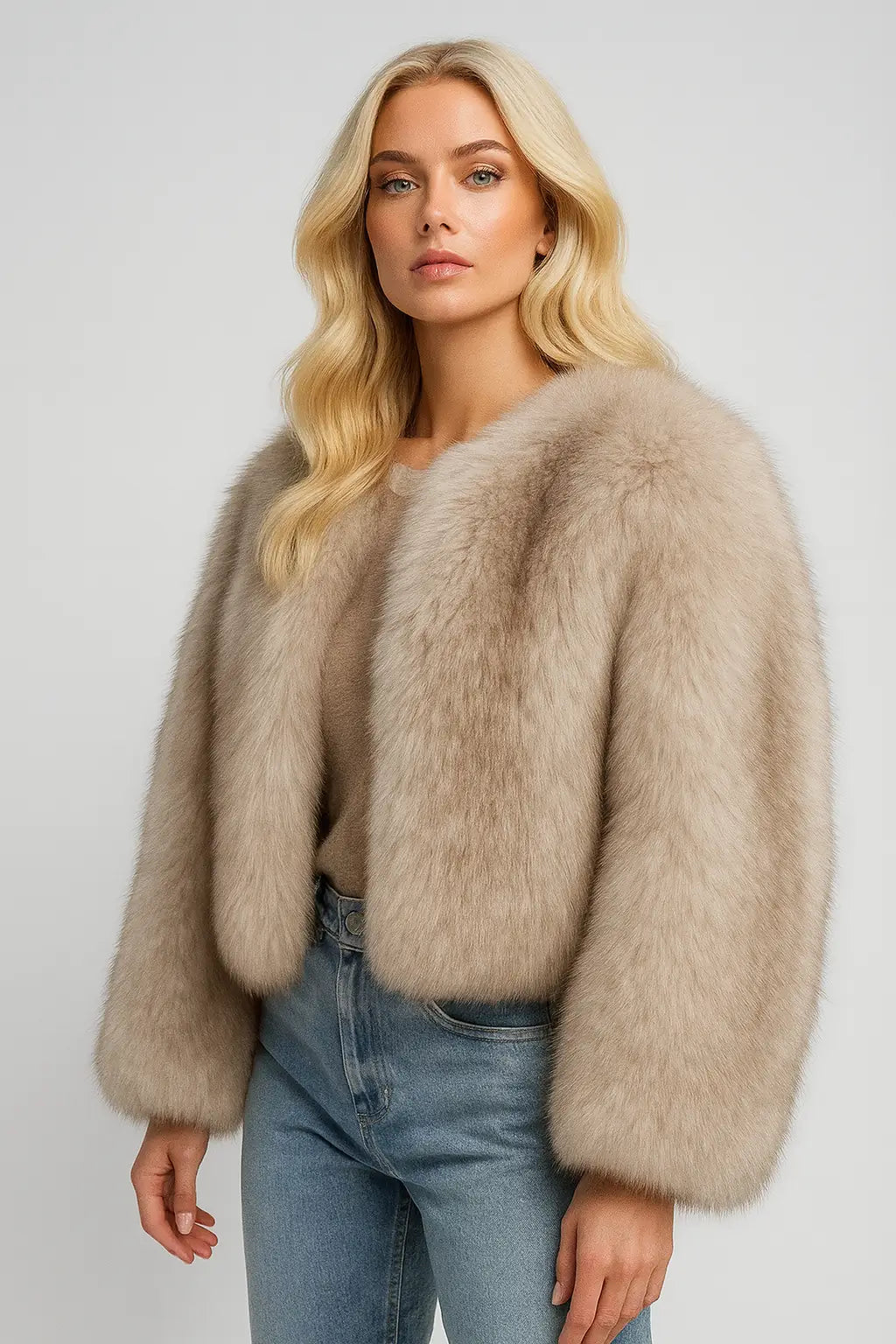 Iconic Street Fashion Week Luxury Brand Gardient Cropped