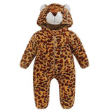 Baby Rompers Winter Autumn Clothes-Cheetah-10