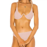 Bikini European and American swimsuit-Lightpink-4