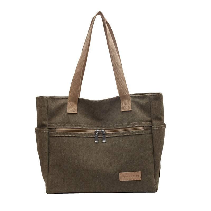 Canvas Shoulder Bags Women's Totes Handbag-8