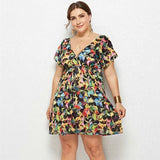 Dress Women Floral Print-3