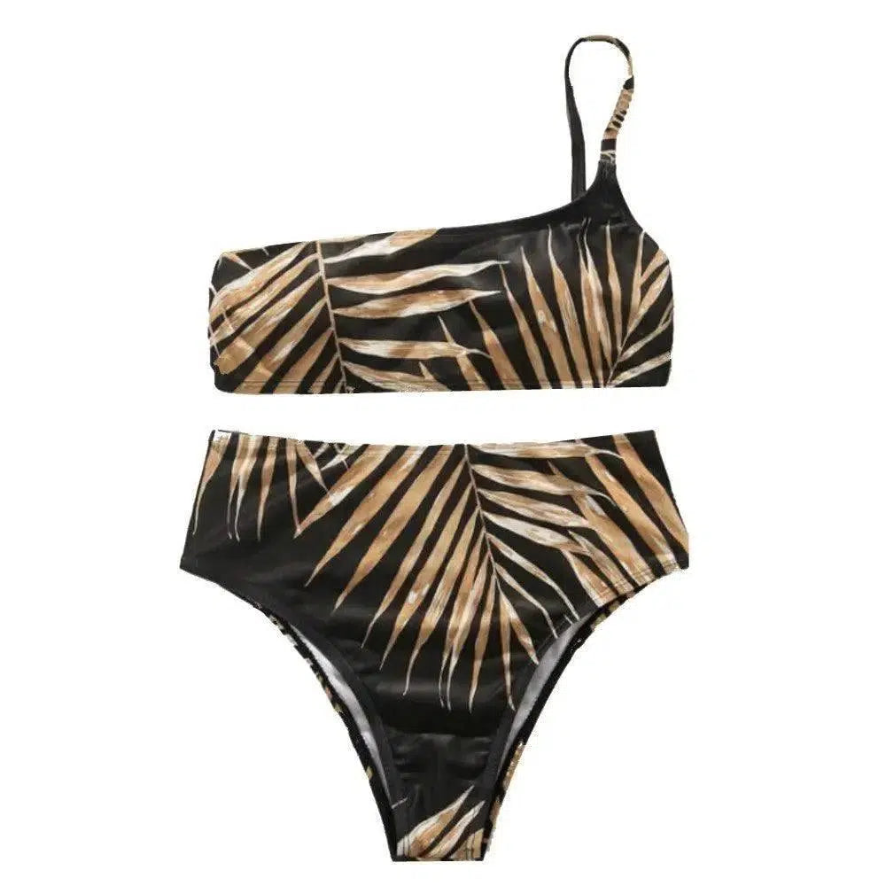 Diagonal split bikini-Asshown-2