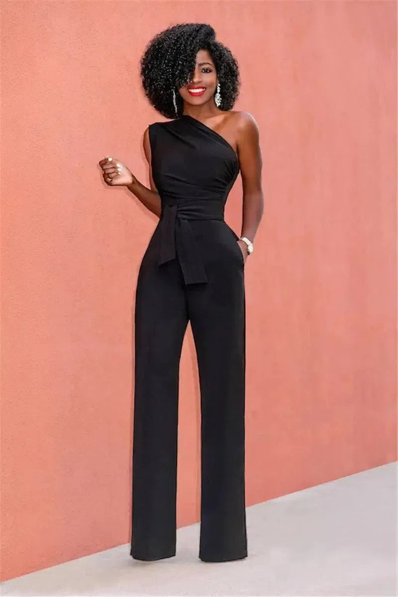 Shoulder Rompers Womens Jumpsuit-6