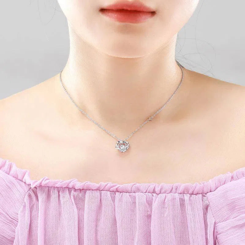 Heart Necklace S925 Sterling Silver-3