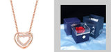 Elegant Heart Pendants: Perfect Romantic Gift-Blue set-13