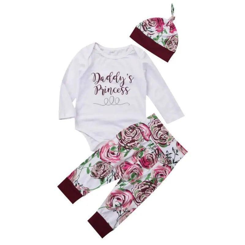 LOVEMI - Girls Autumn Clothing Set Baby Cotton Long-sleeved