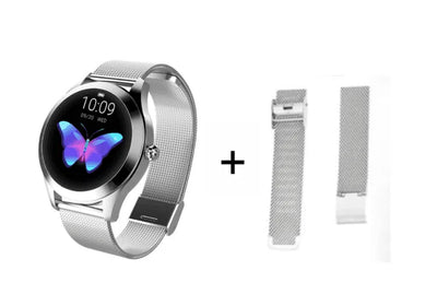 Heart Rate Monitoring Sports Step Smart Bracelet-Silver-18