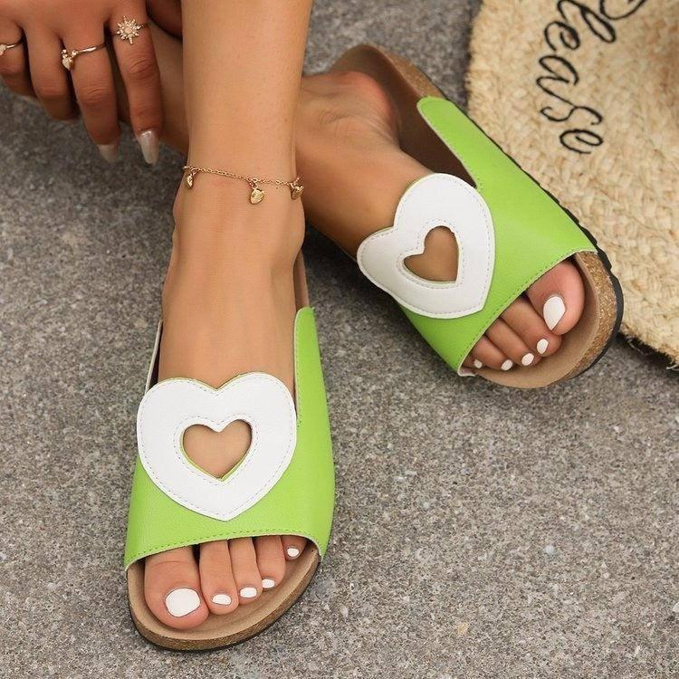 Hollow Love Sandals-4