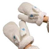 Korean Style Cute Moving Wings Gloves For Women Autumn And-2