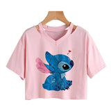 Lilo & Stitch Trendy Tee-3263-1