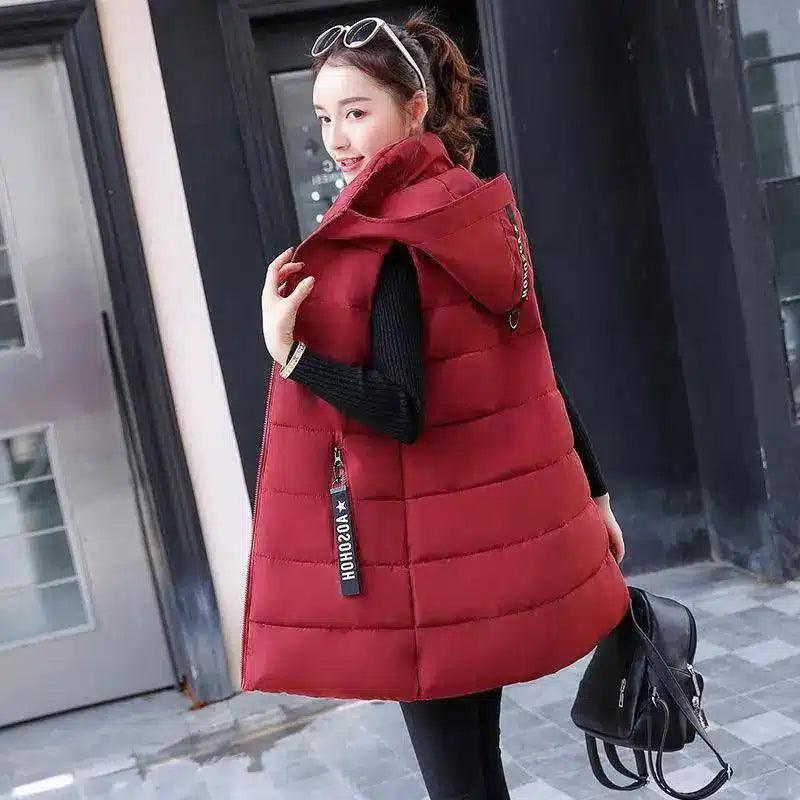 LOVEMI - Lovemi - Autumn Winter Vest Down Cotton Jacket Jacket Lady