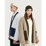 LOVEMI - Lovemi - Bag thickened lambskin jacket