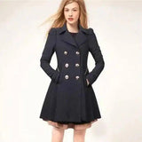 LOVEMI - Lovemi - Commuter Slim Thin Coat Trench Coat