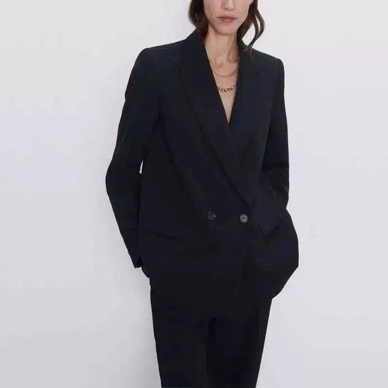 LOVEMI - Lovemi - Double Breasted Blazer