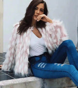 LOVEMI - Lovemi - Fashion imitation fur coat female autumn and