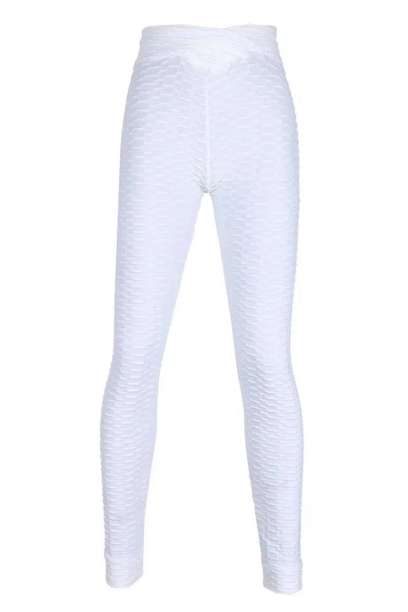 LOVEMI - Lovemi - Jacquard V waist hip yoga pants tight sweatpants