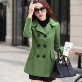 LOVEMI - Lovemi - Ladies Autumn Casual Woolen Coat