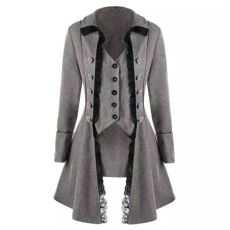 LOVEMI - Lovemi - Long Sleeve Three-Breasted Women's Jacket