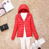 Loose Jacket Plus Fat Plus Size Light And Thin Down Jacket-N-12