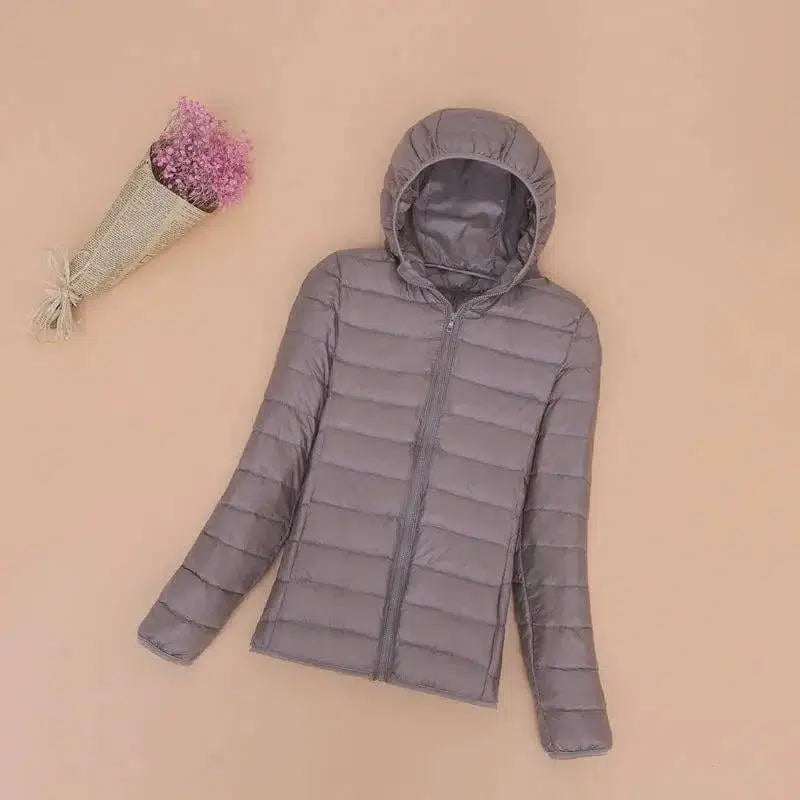 Loose Jacket Plus Fat Plus Size Light And Thin Down Jacket-E-5