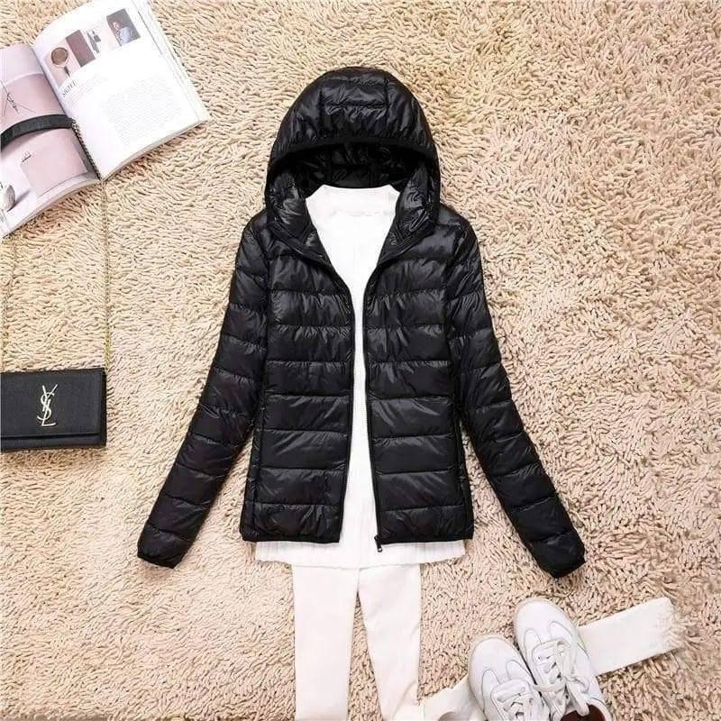 Loose Jacket Plus Fat Plus Size Light And Thin Down Jacket-I-8