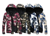 LOVEMI - Lovemi - Men's camouflage cotton hooded Korean men's thick