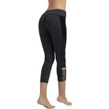 LOVEMI - Lovemi - Mesh stitching breathable fitness pants