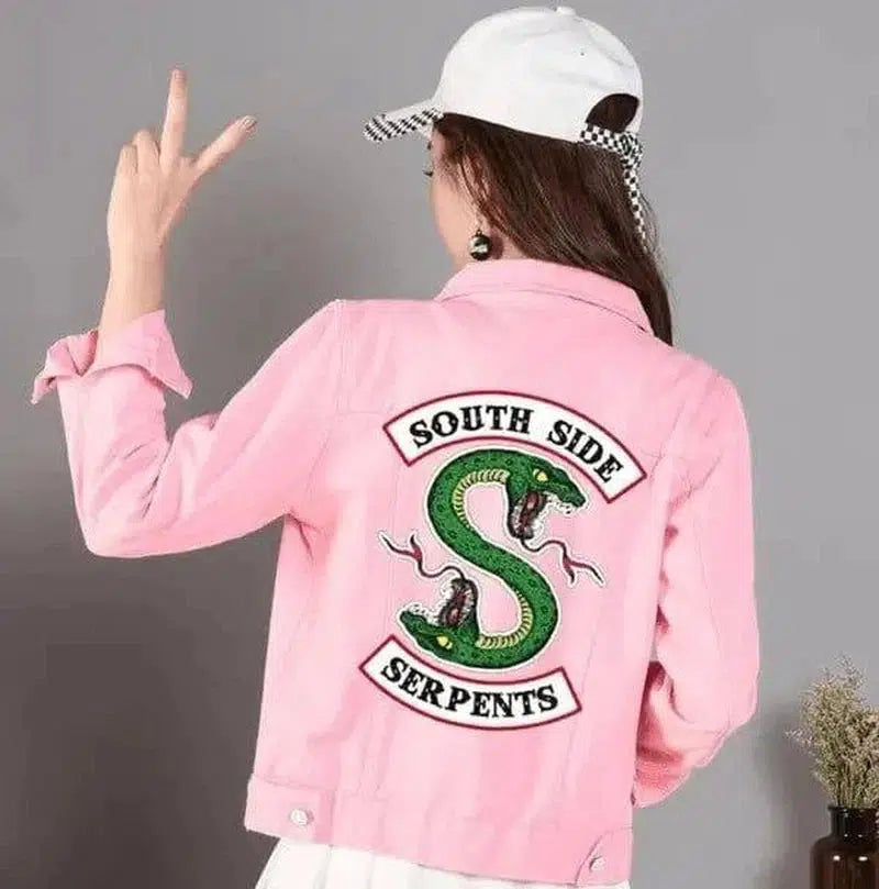 LOVEMI - Lovemi - RIVERDALE SOUTHSIDE SERPENTS WOMEN DENIM JACKET