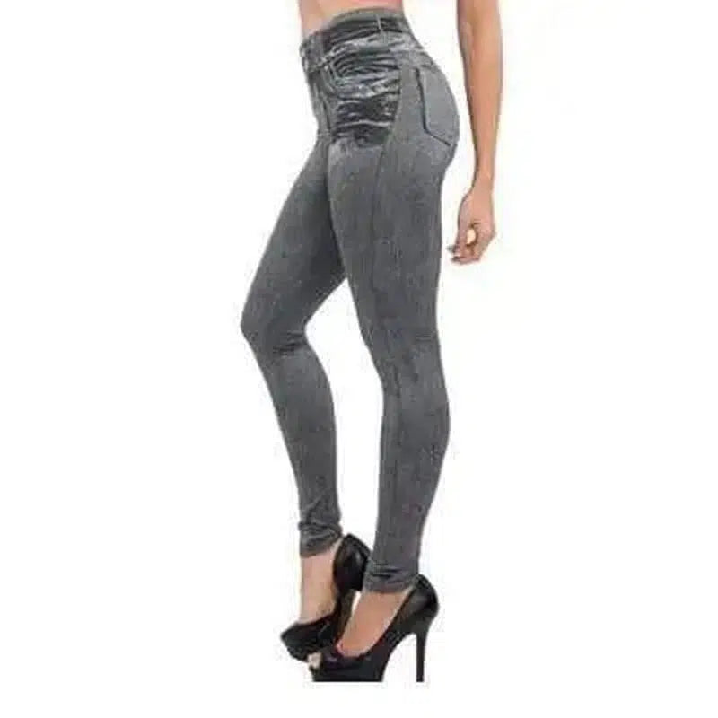 Slim-Fit Jeans-Gray-3