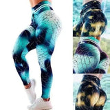 LOVEMI - Lovemi - Wind drop print yoga pants women's casual