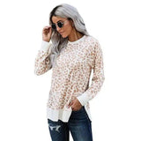 LOVEMI - Lovemi - Women's Casual Long-sleeved Blouse With Side Slits