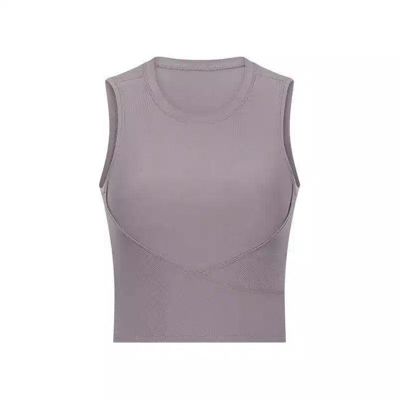 LOVEMI - Lovemi - Yoga Wear Threaded Sports Top