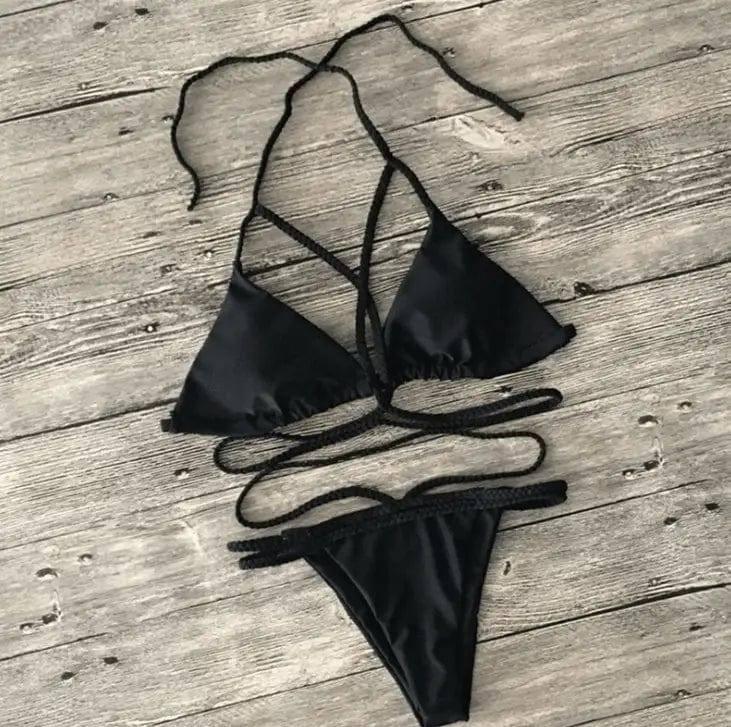 Sexy Strappy Bikini for Women-5