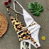 Women One-Piece Bikini Swimwear Monokini Beach Swimsuit-11style-4