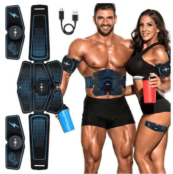 Smart Abdominal Exercise Muscle Fitness Equipment Home-Blackblue-2