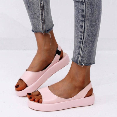 Ladies' Stylish Platform Sandals-Pink-3