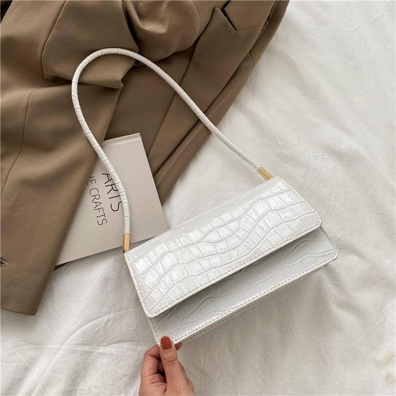 Summer New Style Ladies Shoulder Bag-White-5