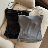 Tank Tops Women With Built In Bra Spaghetti Strap Tanks For-2