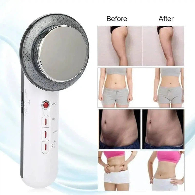 Three in One Slimming Instrument Ultrasonic Massage Beauty-UK-1