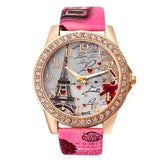 New Vintage Paris Eiffel Tower Women's Quartz Watch Women Girls Ladies Students Casual Wristwatch Relojes-9