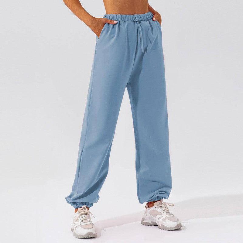 Avocado Athletic Wear: Comfortable Sports Pants-Sky Blue-5