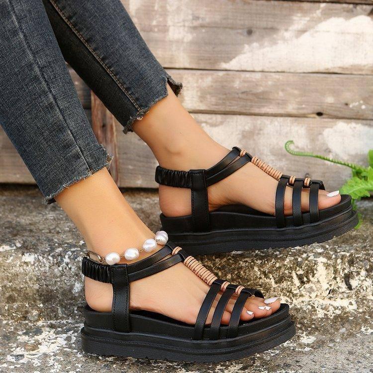 Wedge Platform Sandals-3