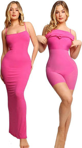 Corset Shapewear for Dress - Women's Jumpsuit-Pink-6