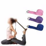 Yoga rope stretch with cotton yoga tension band-1